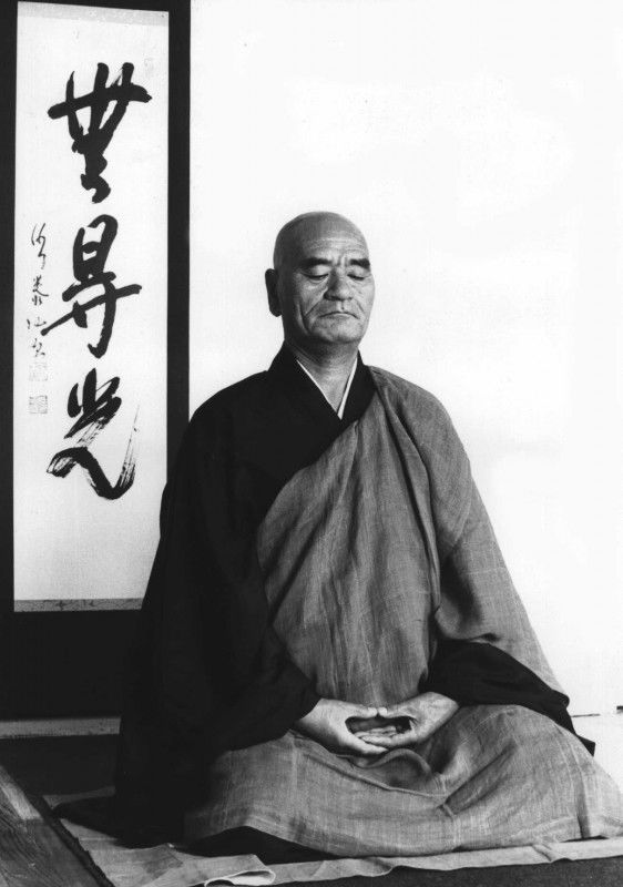 Taisen Deshimaru Roshi in za zen